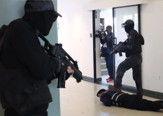 simulacros de situaciones de alto riesgo